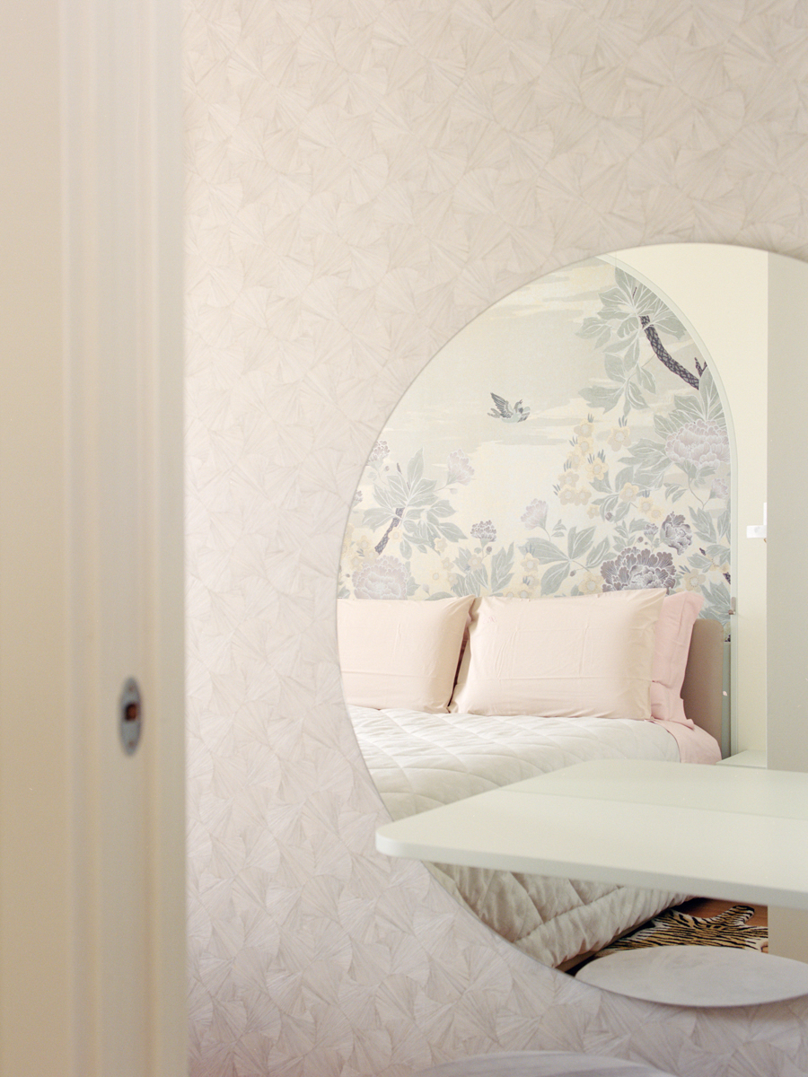 Dettaglio cabina armadio e spazio raccolto