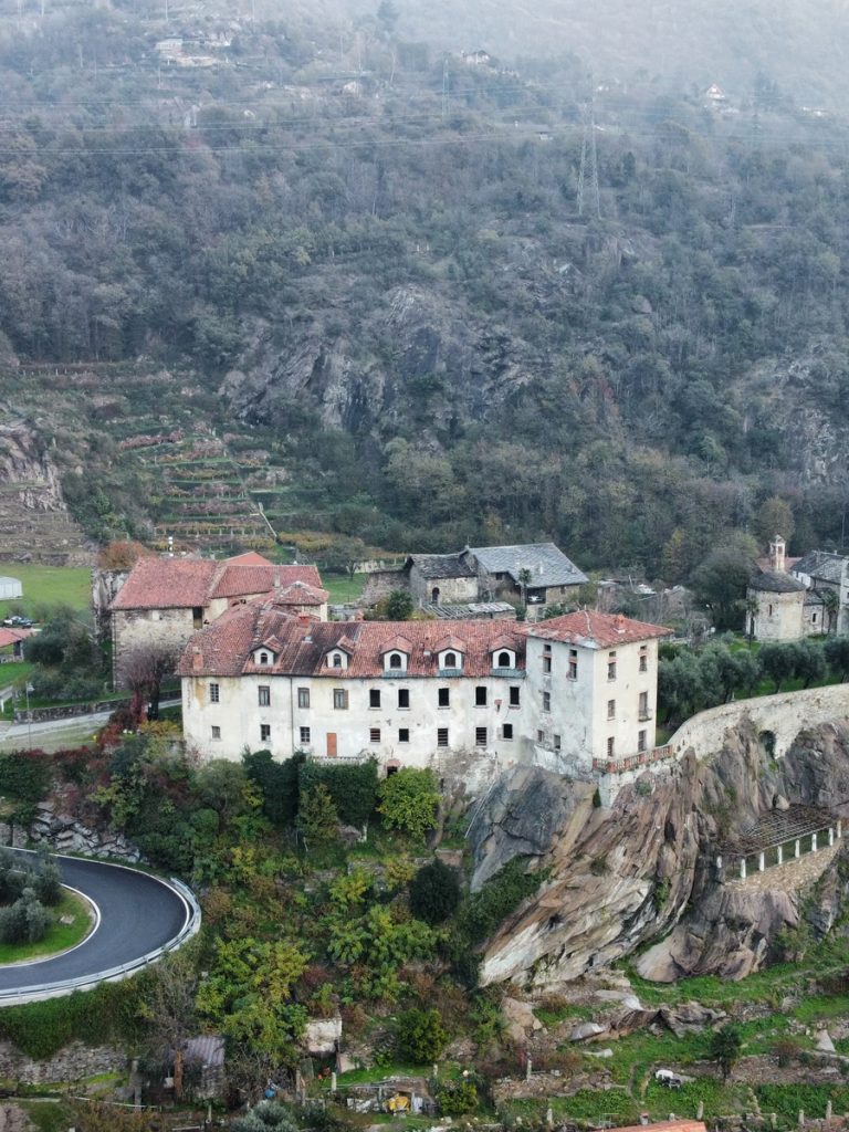 Castello Nuovo di Settimo Vittone – inserimento nel paesaggio