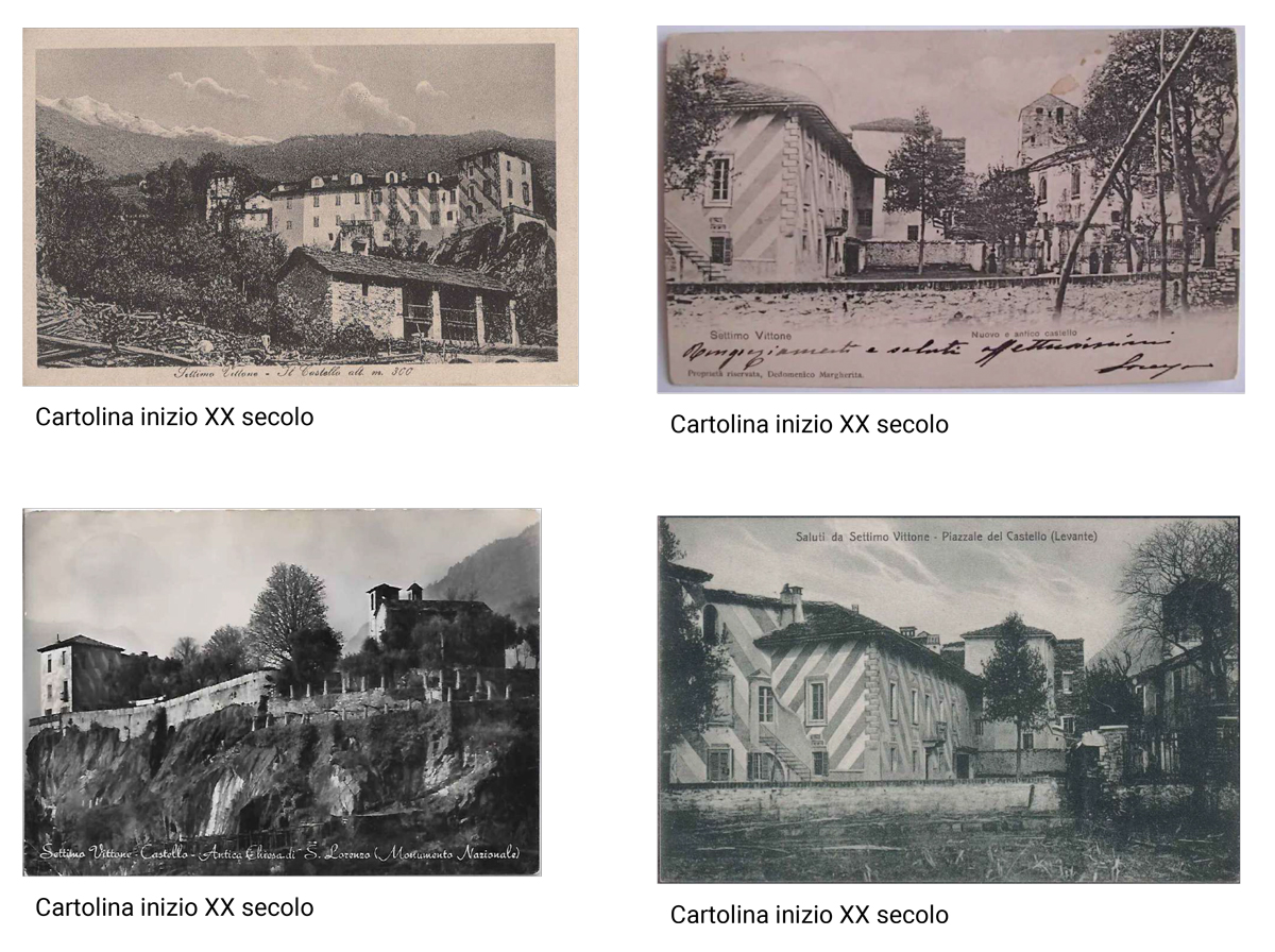 Documentazione storica e cartoline d’epoca del Castello Nuovo